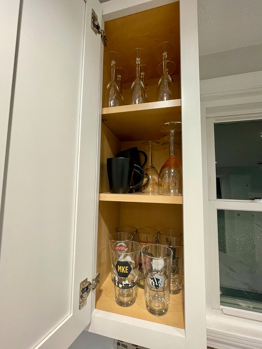 Glasses, Coffee mugs, Wine glasses and even champagne flutes if you're feeling fancy!