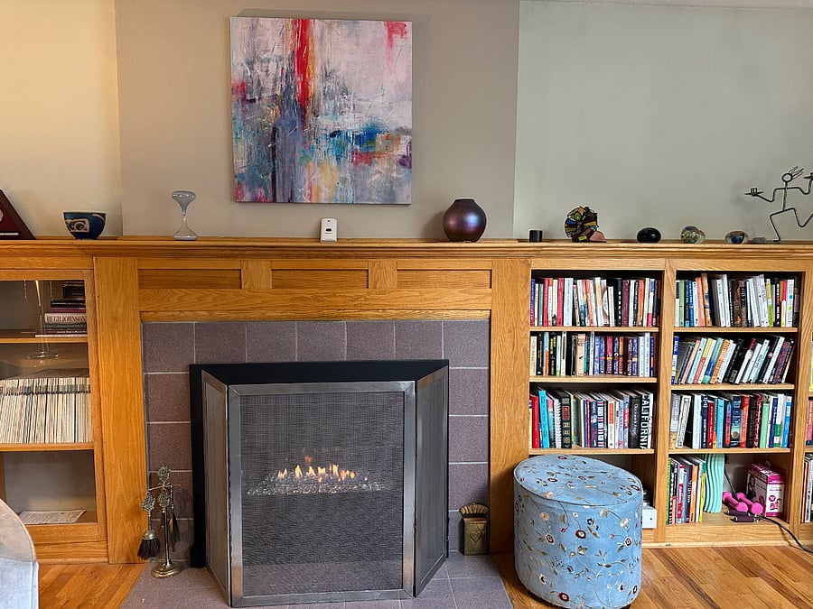 gas fireplace