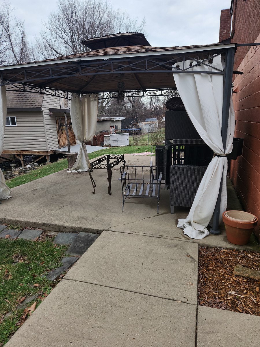Backyard gazebo
