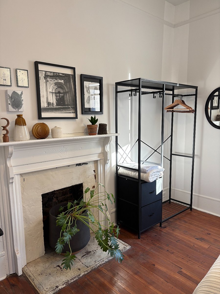 Clothes storage. 
