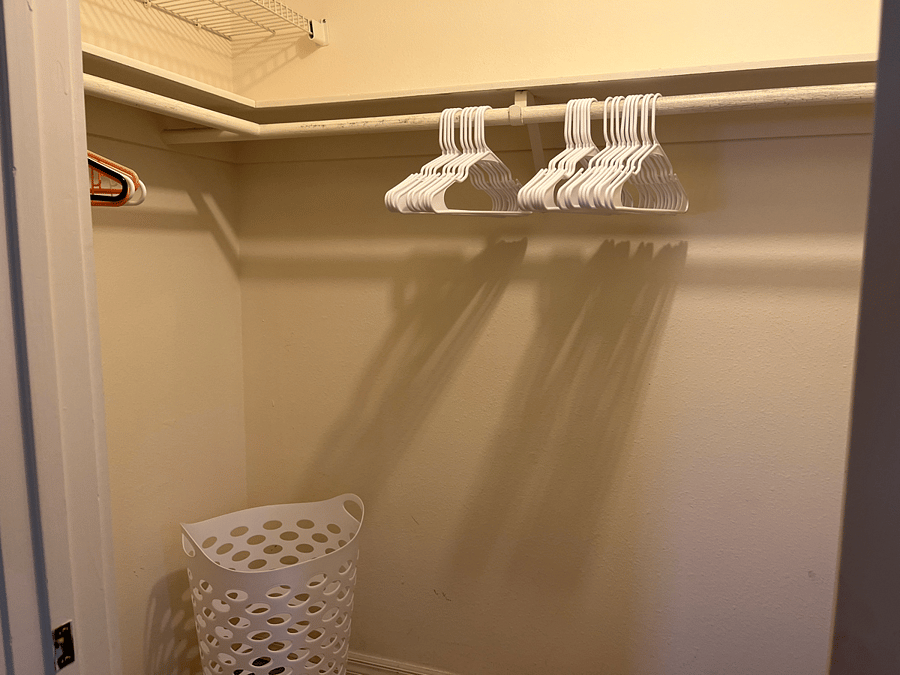Master closet