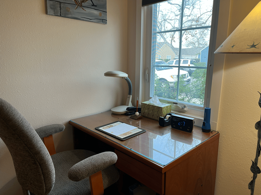 Desk in Bedroom 2