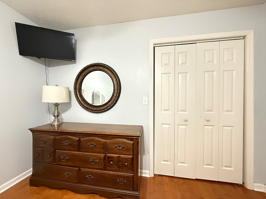 Dresser and closet 