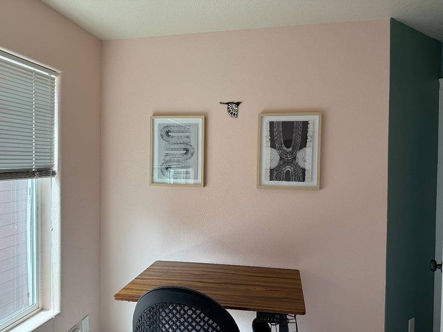 Bedroom and/or office space.