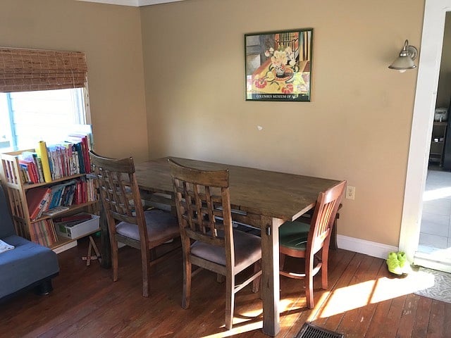 Upstairs Dining and Common Area