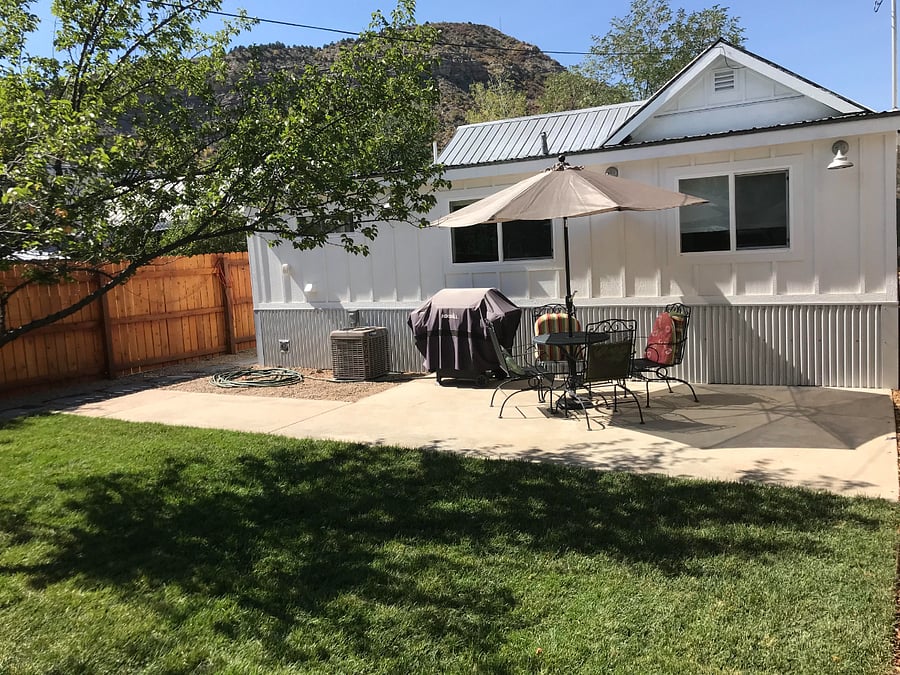 Back yard
