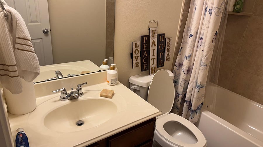 Private bathroom