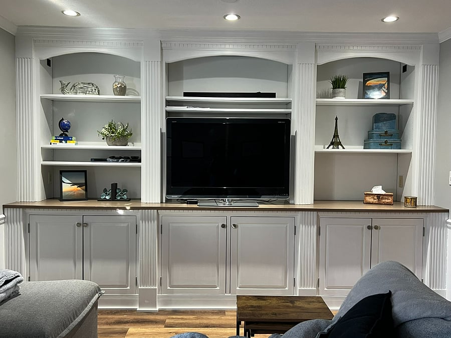 Custom Built-In Entertainment Center