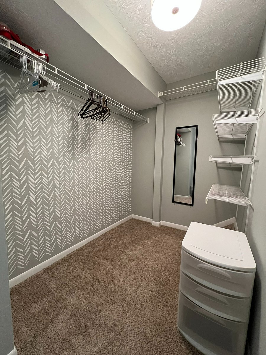 Second BR Spacious Walk-In Closet