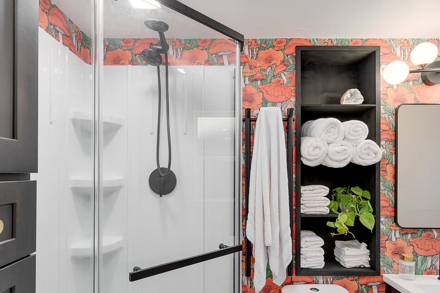 Heated towel rack