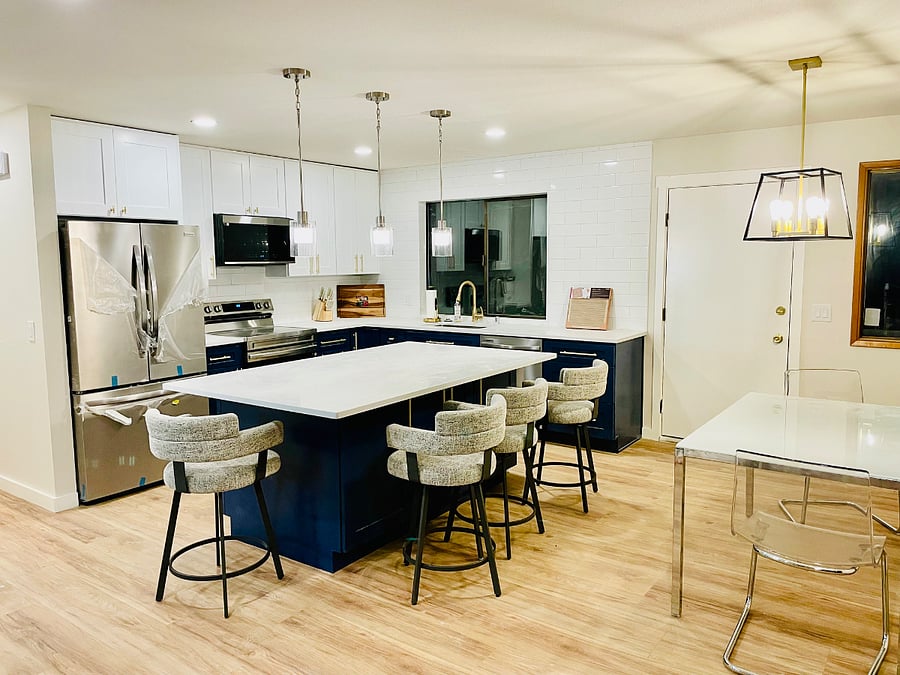 Dining Area and Island