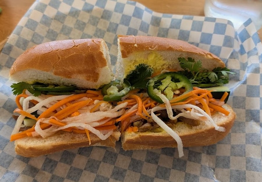 VIETNAMESE EATS-CLOUD REATURANT
Across from light rail.