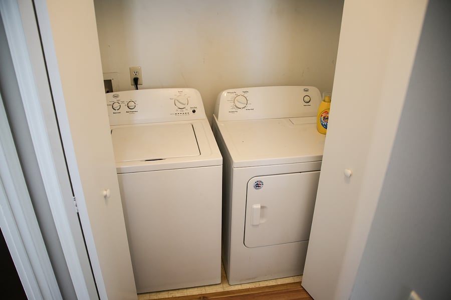 Downstairs Washer/Dryer