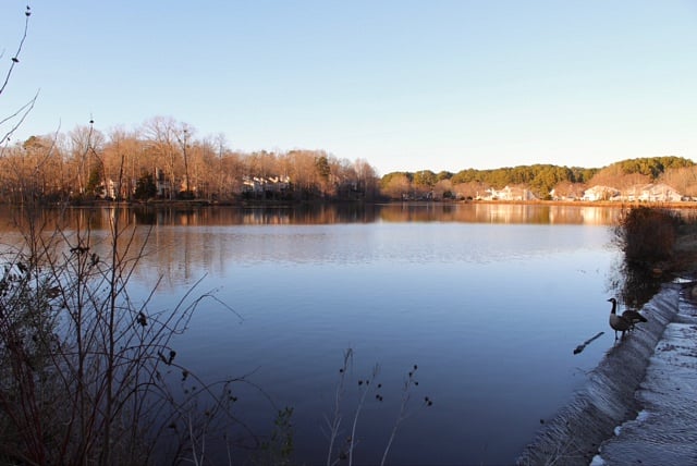 Neighborhood Lake, 1/4 mile walk from property