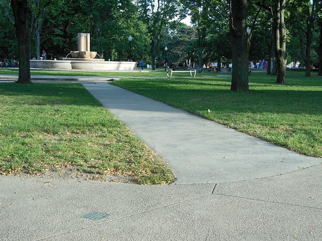 Around the corner from Lippitt Park where there are weekly Tai Chi Classes and a farmers market in the Spring.