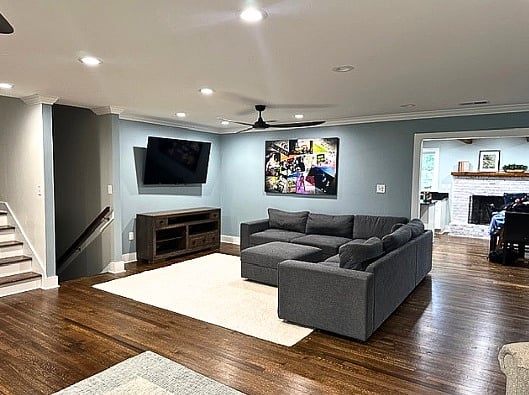 Living Room TV Area