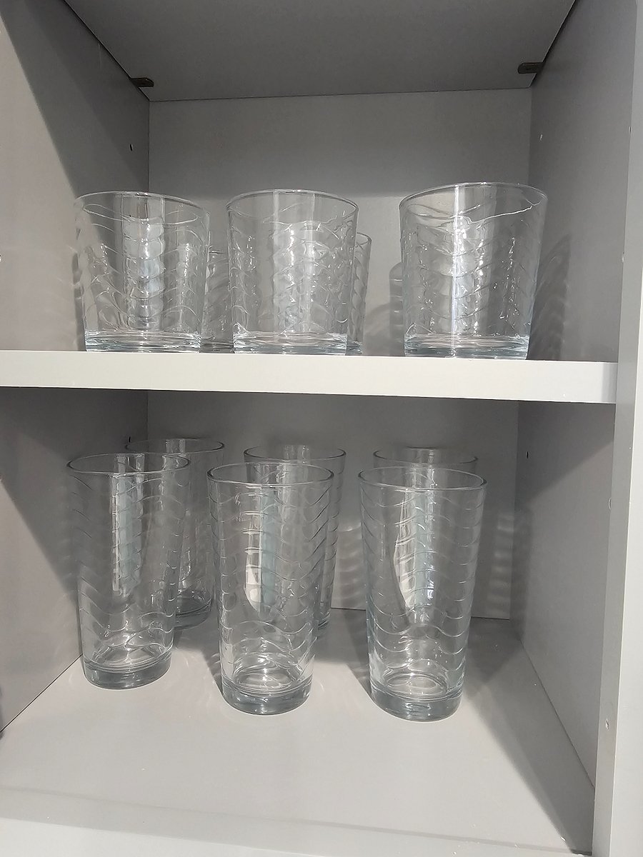 Full Set of Drinking Glasses