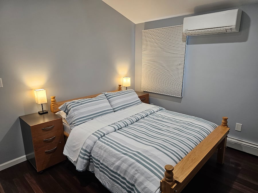 Extra Pillows and Bedside Lamps