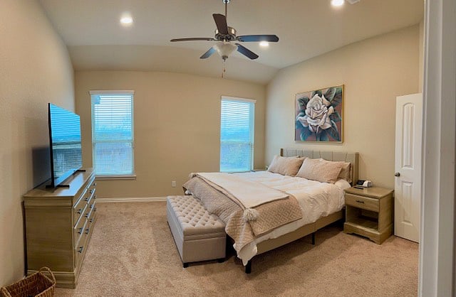 First floor oversized master suite with ensuite, view of the meadow
