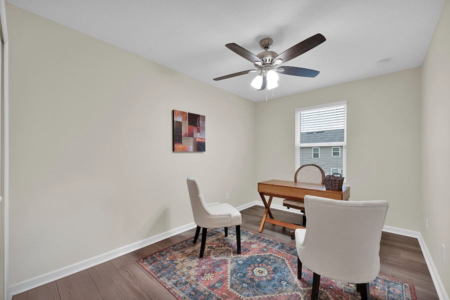 Office with Queen air mattress available for additional guests!
