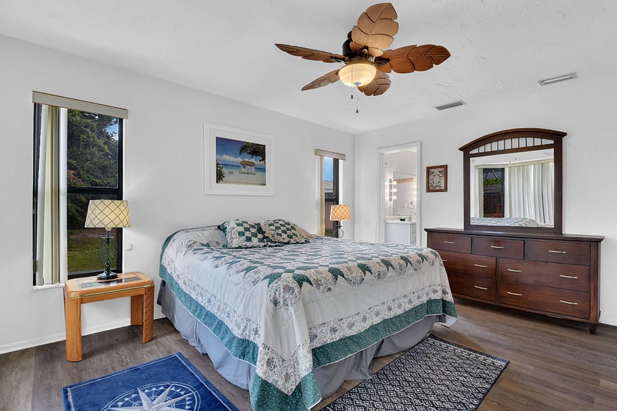 Primary Bedroom with King bed