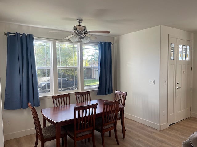 Dining room. Additional leaf to expand table is available in second bedroom closet.
