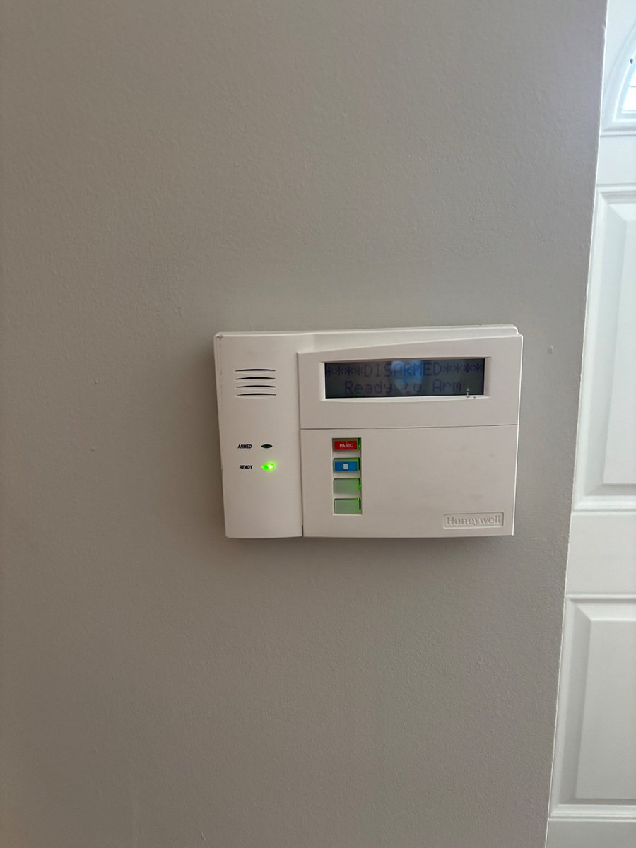 Alarm and cameras available