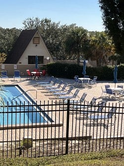 Community pool access. Located below the unit.  Just a minutes walk!!! Relax in the sun or under the umbrella!!  