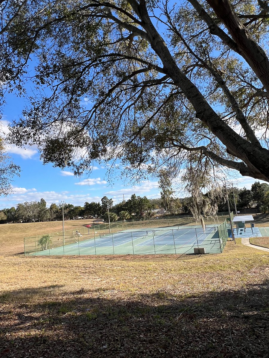 Pickleball court, tennis, basketball, playground area. Let me know if you want to rent any equipment for you or your children. 
