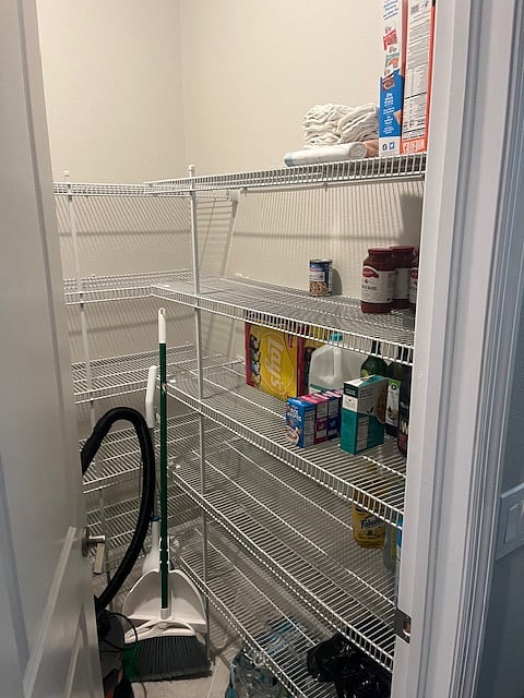 Food pantry. Help yourself to whatever is in there!