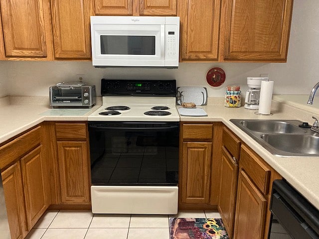 Kitchen with dishwasher, new glass-top stove (not pictured)