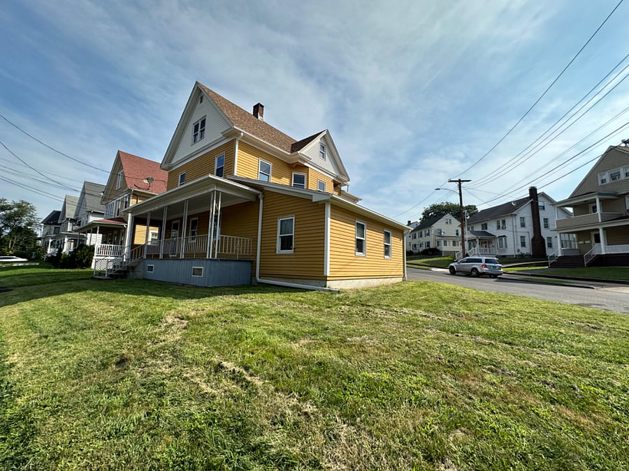 Side yard. House is corner- parking is on side