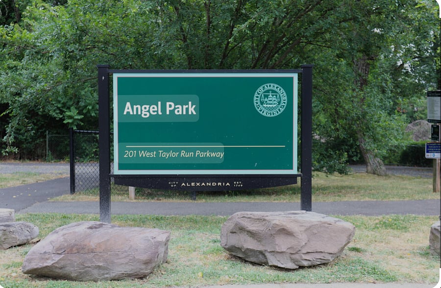 The property backs to Angel Park with a playground, baseball field, pavilion, creek.