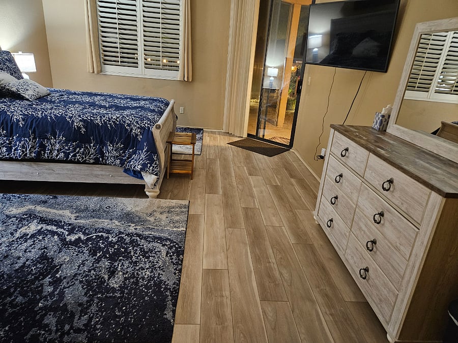 Master Bedroom with Patio access