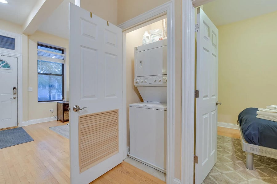 Washer and dryer