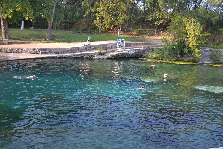 Barton Spring, min walk from your back door.