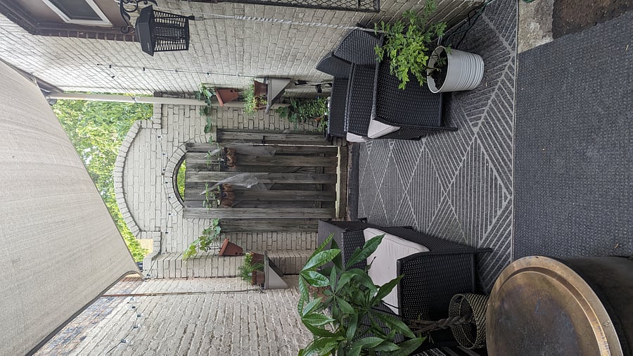 Outside terrace