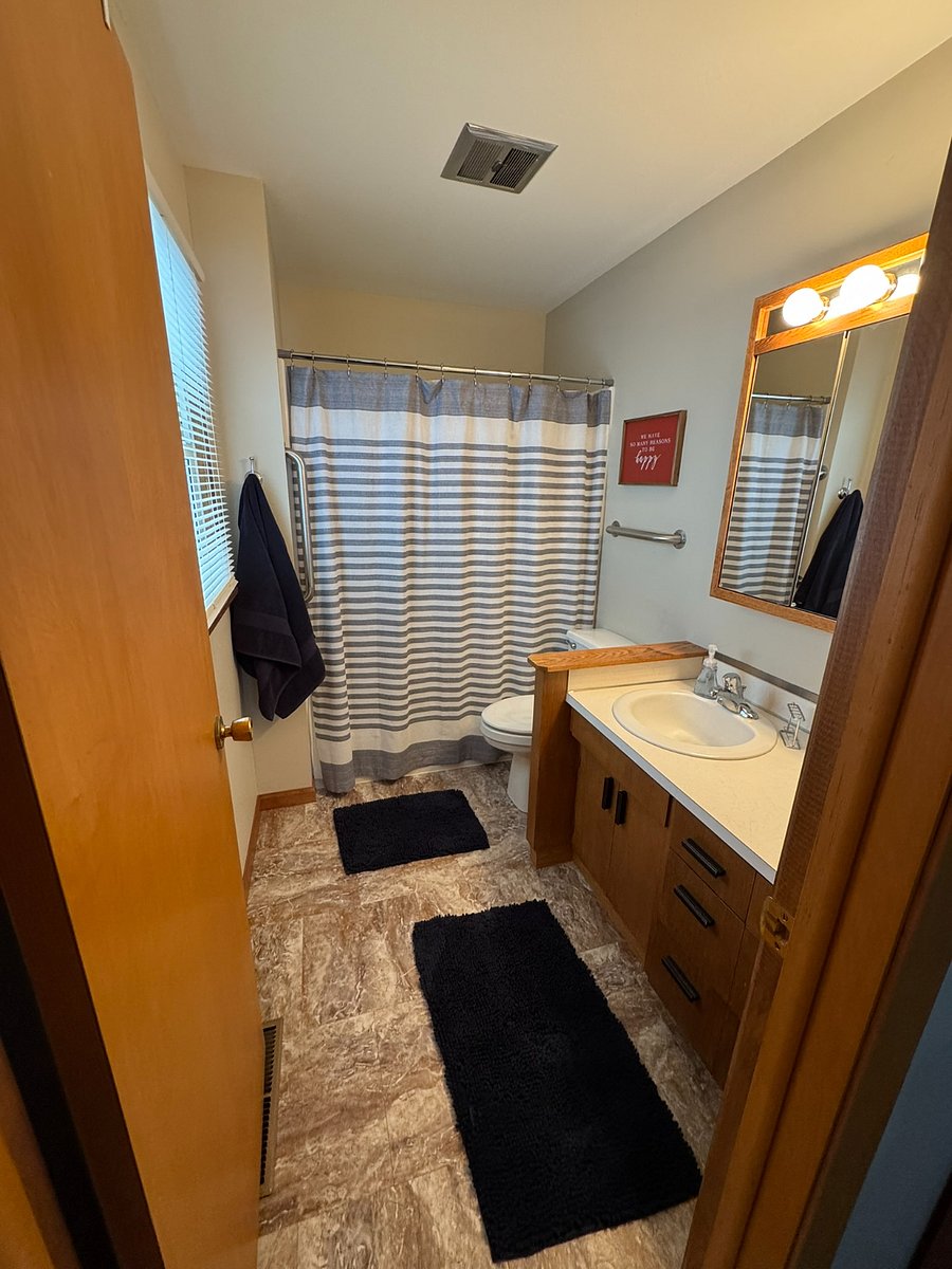 Master Bath - attached to the master bedroom - walk in shower with plenty of drawers