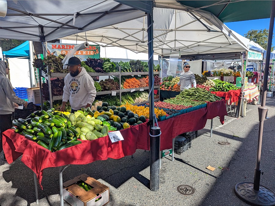 Year-round farmer's market 3 blocks away!