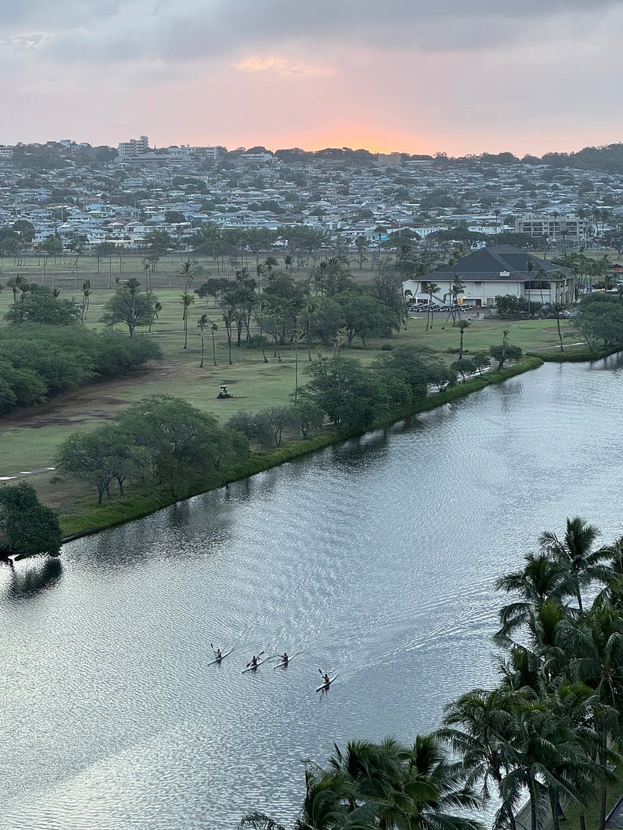 View of Ala Wai Canal and Golf Course