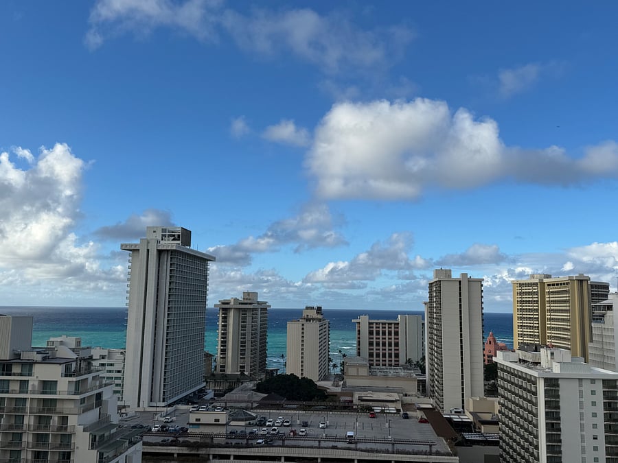 View from rooftop
