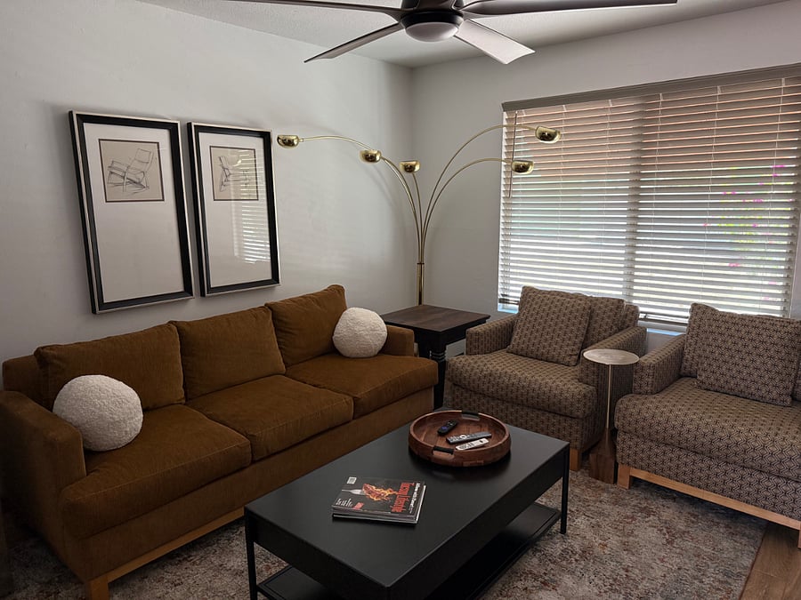 Comfortable and relaxing furnishings