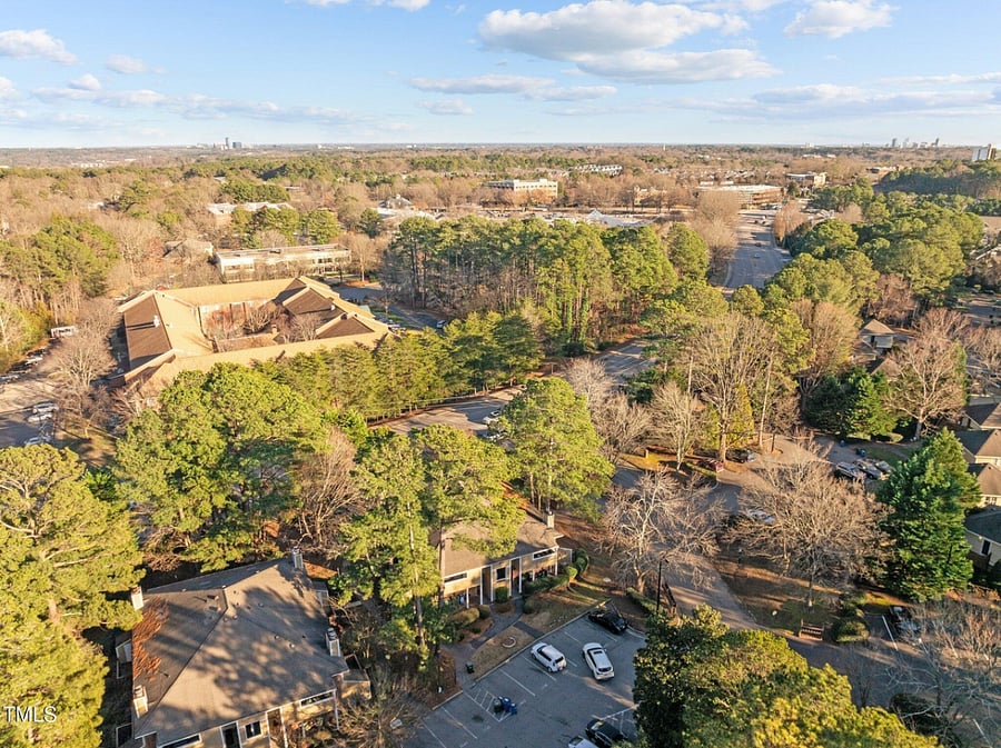 Aerial view of the general area from the Mill Ridge Community
