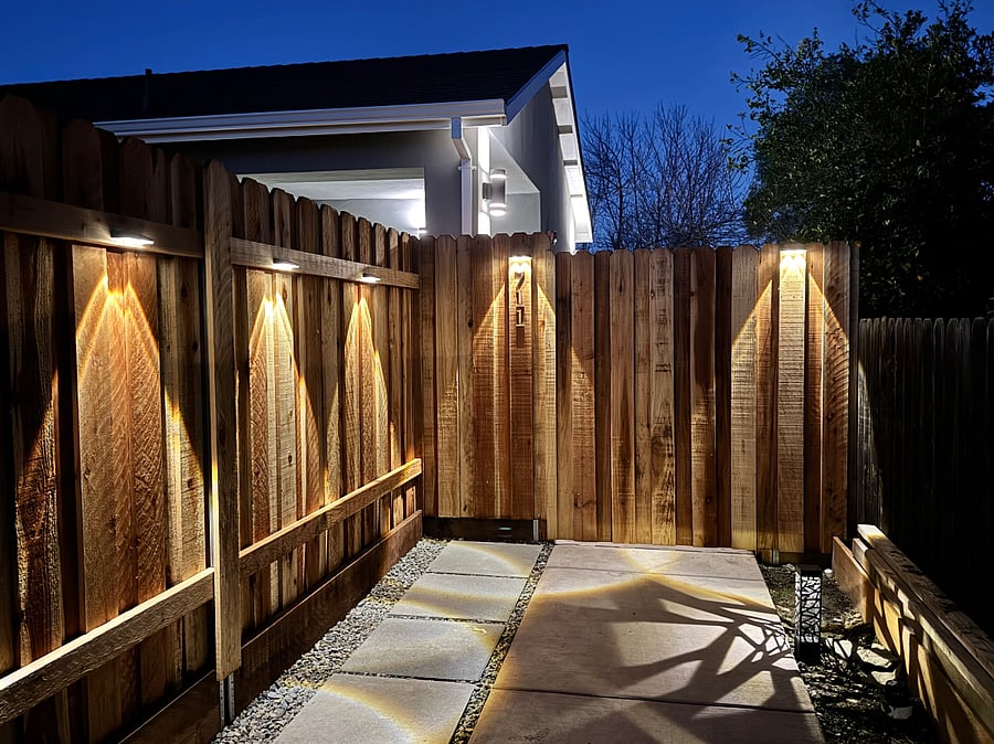 Additional gate from inner courtyard into private backyard and patio of the house