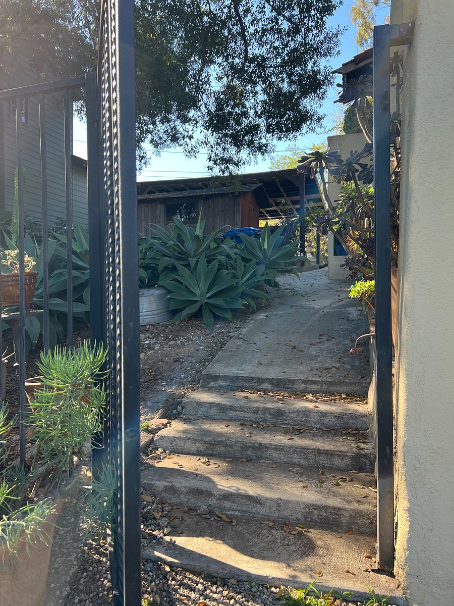 pathway from street and gate