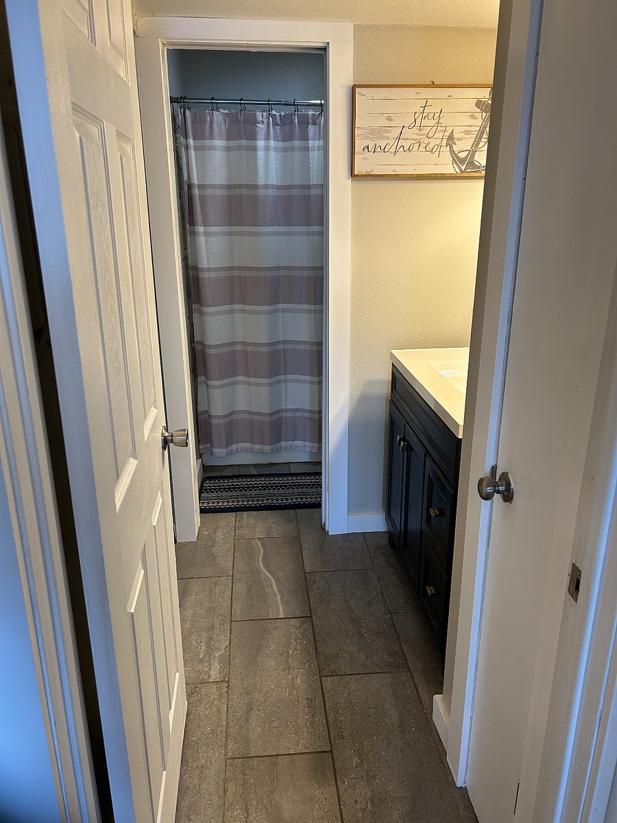 Tub & Shower in Bathroom
