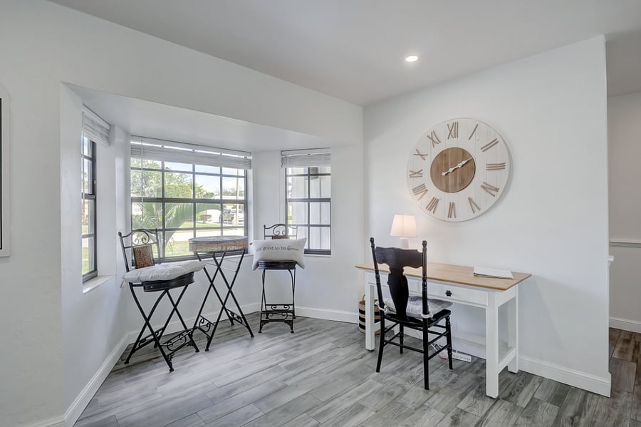 Remote Work Desk Area