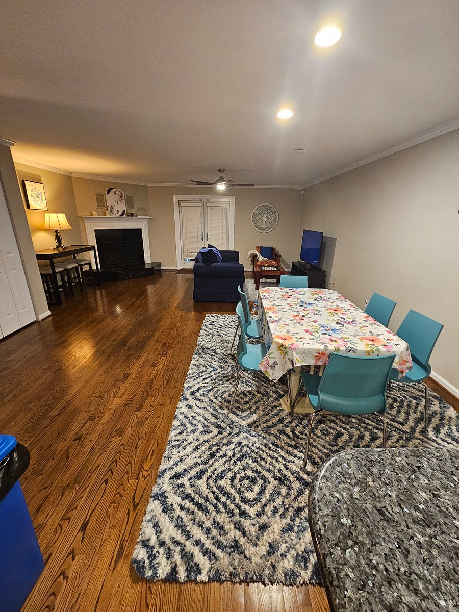 Dining Area and Living Room