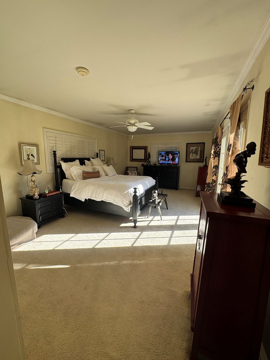 Master Bedroom with French Doors to rear yardGuest