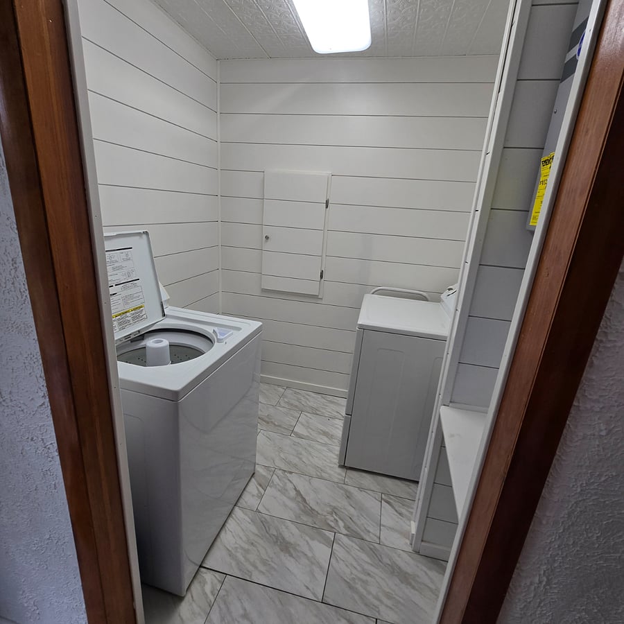 Private washer and dryer